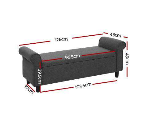 Artiss discount storage ottoman