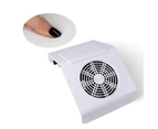 Nail Art Vacuum Cleaner Dust Collector-Light Board Matte-Whitemake up