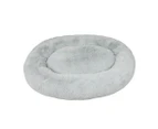 TheNapBed Pet Beds Dog Cat Warm Kennel Round Calming Nest Cave Grey 180cm