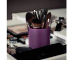 Makeup Brush Bucket, Makeup Brush Holder Travel Brush Case Bag Cup Storage Dustproof For Women And Girls