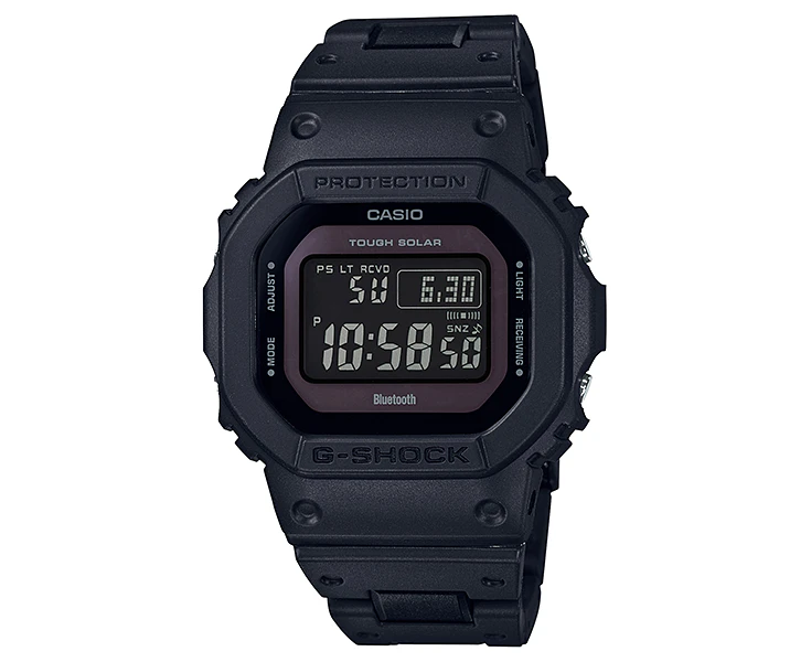 Advanced G-Shock 5600 Men's Watch with Bluetooth Connectivity and Tough Solar Power GWB5600BC-1B