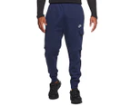 Nike Sportswear Men's Club Fleece Cargo Pants / Tracksuit Pants - Navy/White