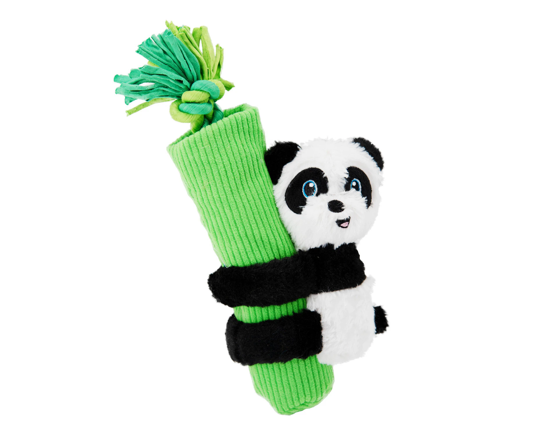 Outward Hound 3-in-1 Tug & Toss Dog Toy - Cuddly Climbers Panda