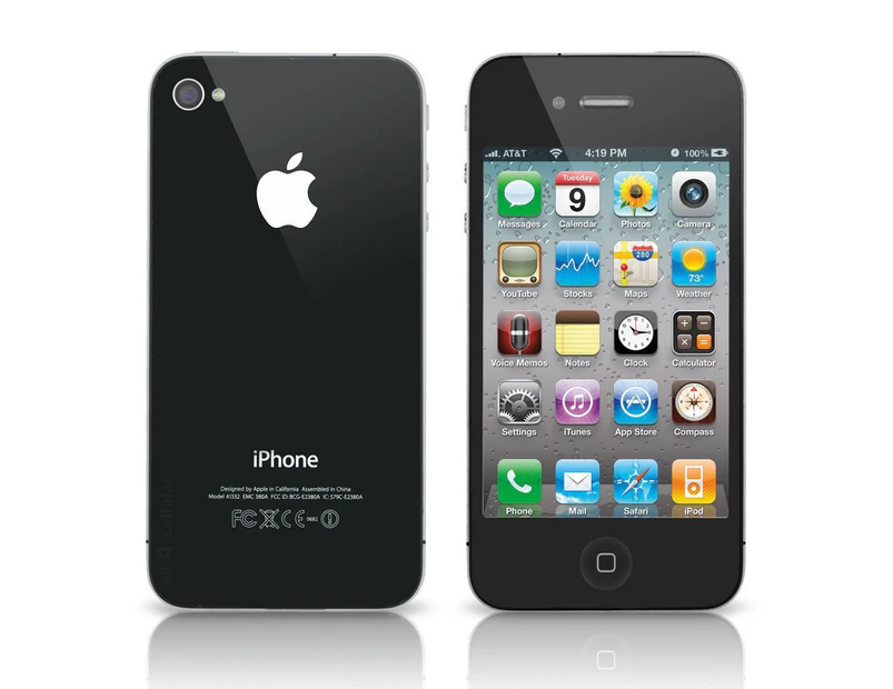 Apple iPhone 4 16GB BLACK Unlocked - Refurbished Grade B