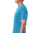 Colortone Mens Mineral Wash Short Sleeve Heavyweight T-Shirt (Baby Blue) - RW2628