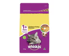 Whiskas Adult 1+ Dry Cat Food w/ Chicken & Turkey Flavours 1.8kg