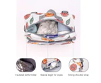 (Grapefruit) 2 Ways Baby Diaper Bag Stroller Bag - Diaper Caddy Tote Baby Stroller Bag for Diapers Wipes Toys,Nappy Bag