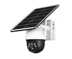4G Solar Security Camera Wireless Outdoor CCTV Home Surveillance System with Battery Remote Control x4