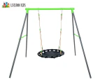 Lifespan Kids Cellar Metal Nest Swing Set - Green/Grey/Black