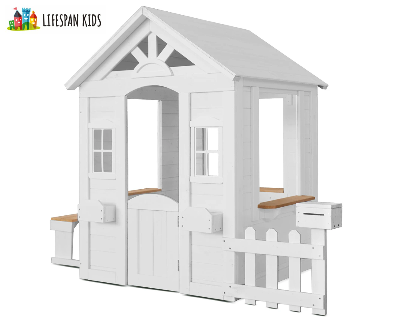 Lifespan Kids Teddy V2 Cubby House White