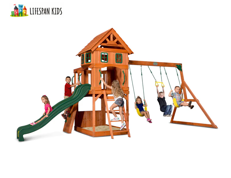 Lifespan Kids Backyard Discovery Atlantis Swing & Play Set