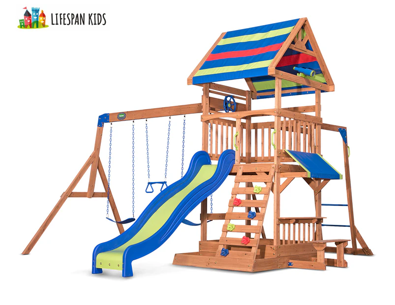 Lifespan Kids Backyard Discovery Northbrook Swing & Play Set