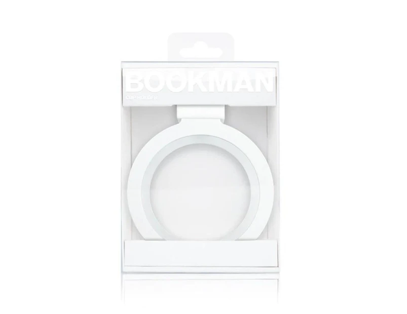 Bookman Bicycle Cup Holder - White