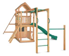 Lifespan Kids Coburg Lake Swing & Play Set w/ Slide - Natural/Green