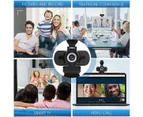 1080p Full Hd Webcam,Computer Laptop Pc Mac Desktop Camera for Conference and Video Call,Pro Stream