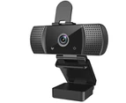 Webcam with Microphone Full 1080P HD with Privacy Cover & Tripod Wide View Angle Plug and Play Laptop Desktop USB 2.0