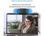 1080P Webcam with Microphone Full HD Multi-Compatible Webcam Mics Streaming Web Camera