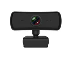 1080P Up To 2K Web Camera, HD Webcam with Microphone & Privacy Cover, USB Computer Camera, Wide Angle Webcam, Plug and Play