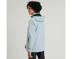 Kathmandu Women's Andulo 2-layer Rain Jacket  Rain Coat - Blue Ripple