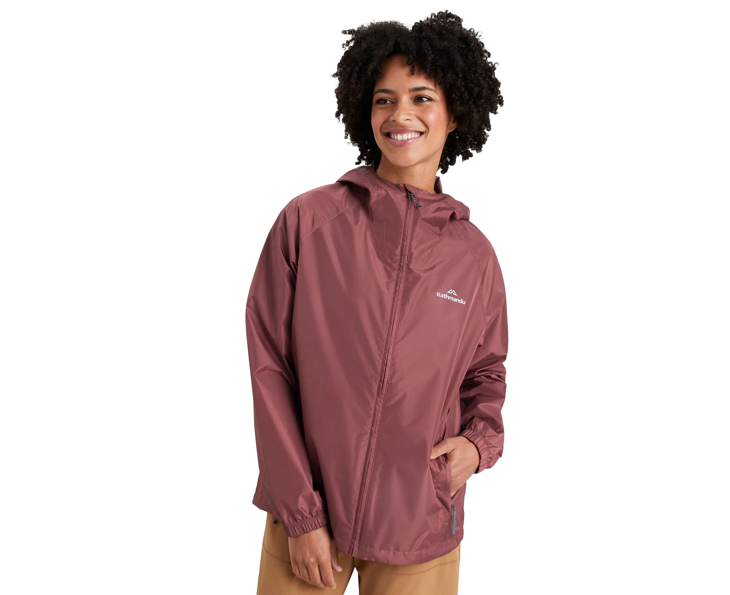 Kathmandu Women's Pocket-it 2-layer Rain Jacket  Rain Coat