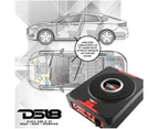 DS18 SQ 8" 600W Under Seat Car Subwoofer