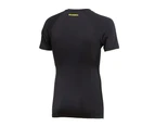 Diadora Boys Compression Short Sleeve Tee Top T Shirt Boys Thermal Kids - Black