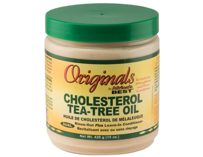 Originals Cholesterol Tea-Tree Oil Leave in Conditioner 426g (15oz)