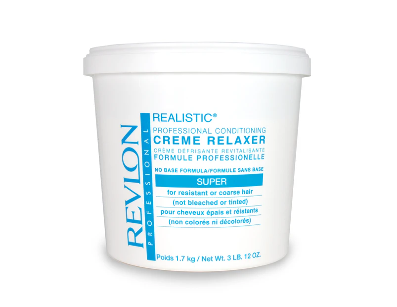 Revlon Realistic No-Base Conditioning Creme Relaxer Super 1.7kg (60oz)