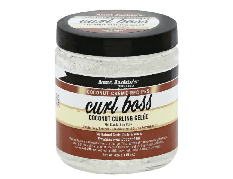 Aunt Jackie's Coconut Creme Curl Boss Coconut Curling Gelee 426g (15oz)