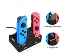 4 in 1 charger with handle charging base for Nintendo Switch charging base  with USB cable and 2 USB port