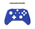 blue-Complete Protection Case Housing Replacement Parts For Xbox One Wireless Controller Handle hemp surface protective shell