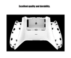 white-Complete Protection Case Housing Replacement Parts For Xbox One Wireless Controller Handle hemp surface protective shell