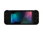 Black-Soft Touch Grip Handheld Controller Housing with Full Set Buttons, Replacement Shell Case for Nintendo Switch Console Shell NOT Included