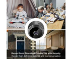 Wireless Mini Camera, WiFi Wireless Camera 1080P Small Home Security Cameras with 32G SD Card, for Car Home Outdoor Security-black