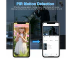 WiFi Wireless Hidden Camera Full HD 1080P Babysitter Camera with Mobile Phone App$ with Night Vision PIR Motion Detection Small Security