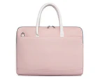 Laptop Bag Handbag For MacBook Pro 13 Case Xiaomi Samsung Dell Notebook For 13.3 14 15.6 Inch - Pink