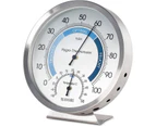 Indoor Thermometer Hygrometer, Indoor Humidity Monitor, Stainless Steel Temperature Humidity Gauge Meter