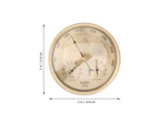 3 in 1 Barometer Thermometer Hygrometer Dial Type Weather Station Air Pressure Temperature Humidity Meter