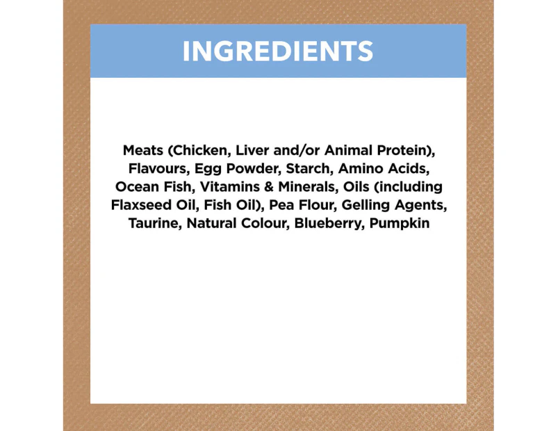 Ivory Coat Grain Free Kitten Wet Food Chicken & Ocean Fish in Jelly 85g