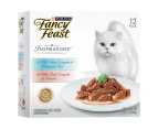 Fancy Feast Inspirations Beef and Tuna Wet Cat Food Multipack 12x70g 12pk
