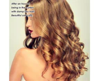 Hair Roller Set 12 Pcs,Heatless Hair Curlers, No Heat Curl Ribbon,Sleeping Curls Silk Ribbon Hair Rollers
