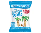 40 x Kiddylicious Mini Coconut Rolls Original 6.8g