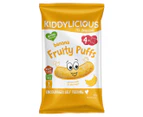 12 x Kiddylicious Fruity Puffs Banana 10g