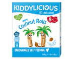 40 x Kiddylicious Mini Coconut Rolls Original 6.8g