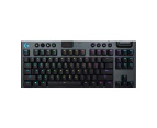 Logitech G915 TKL LIGHTSPEED Wireless RGB Mechanical Gaming Keyboard - GL Clicky