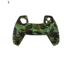 Bluebird Gamepad Case Camouflage Protective Silicone Anti-scratch Joypad Cover for Sony PS5-#1