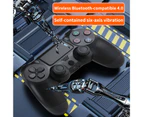 Bluebird Game Controller 6 Axis Dual Shock with Touch Panel Wireless Bluetooth-compatible 4.0 Game Joystick for PS4 Game Console-Black
