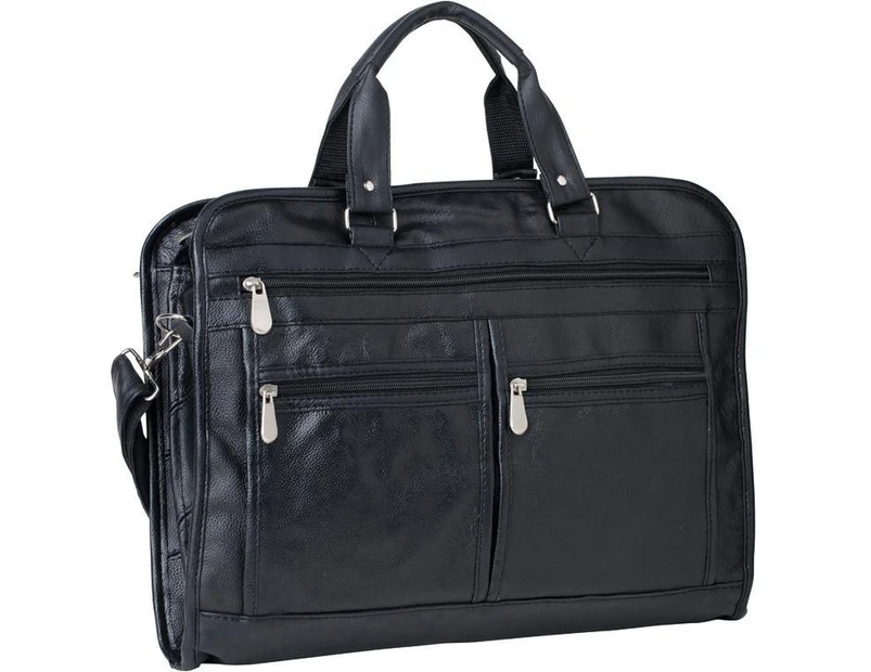 Cobb & Co Frey Leather Laptop Bag