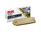 RK MX Gold Chain & Orange Alloy Sprocket Kit for 2009-2020 KTM 150 SX 14/50