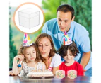 12Pcs Transparent Packing Box Plastic Candy Box Gift Container Square Container